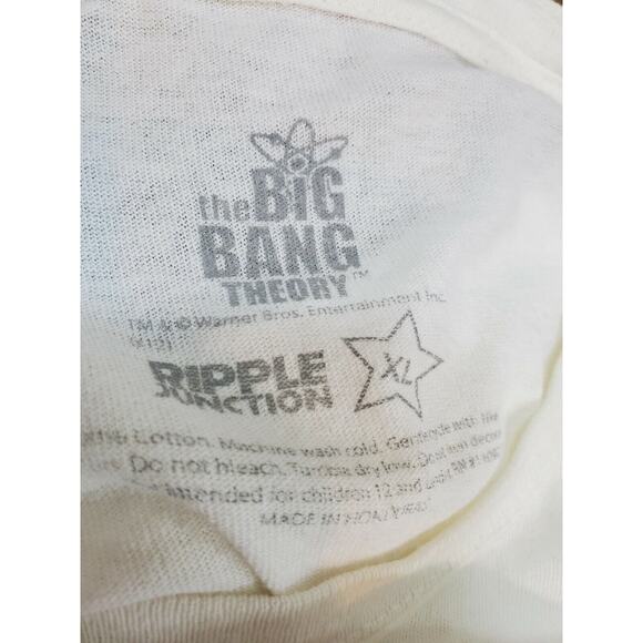 The Big Bang Theory White Friendship Algorithm Multi Color Tee Shirt Size XL - Picture 12 of 12